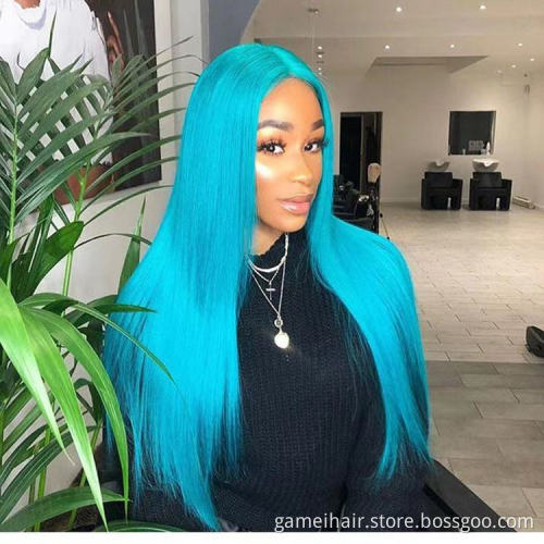 silky straight with bangs two color free full lace wig sample ash blonde ombre 613 human hair lace front wig